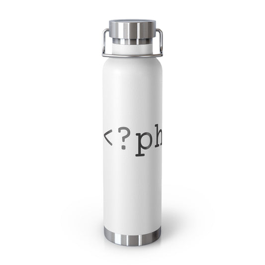 <?PHP Copper Vacuum Insulated Bottle, 22oz - Coder Cave