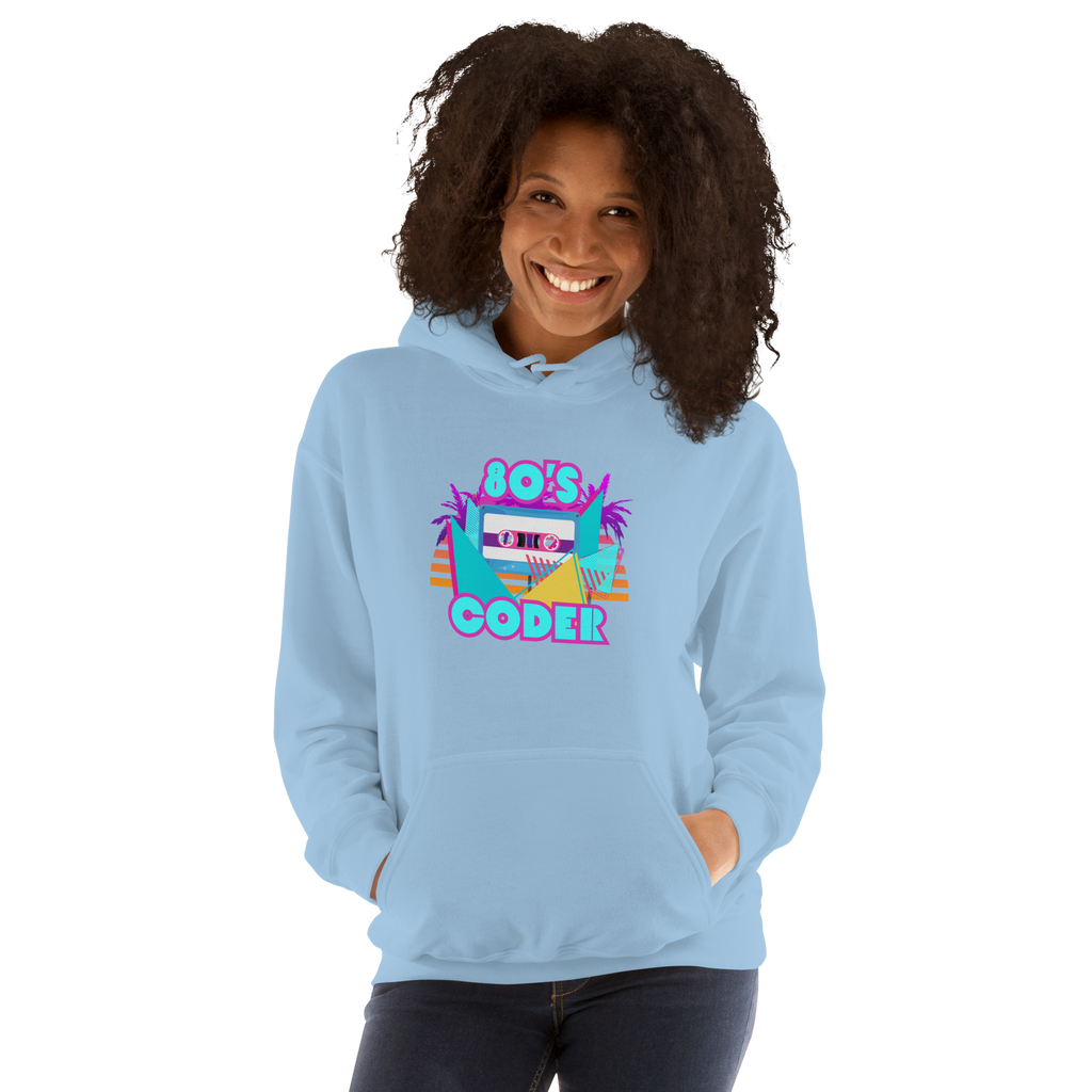 80's Coder Unisex Hoodie