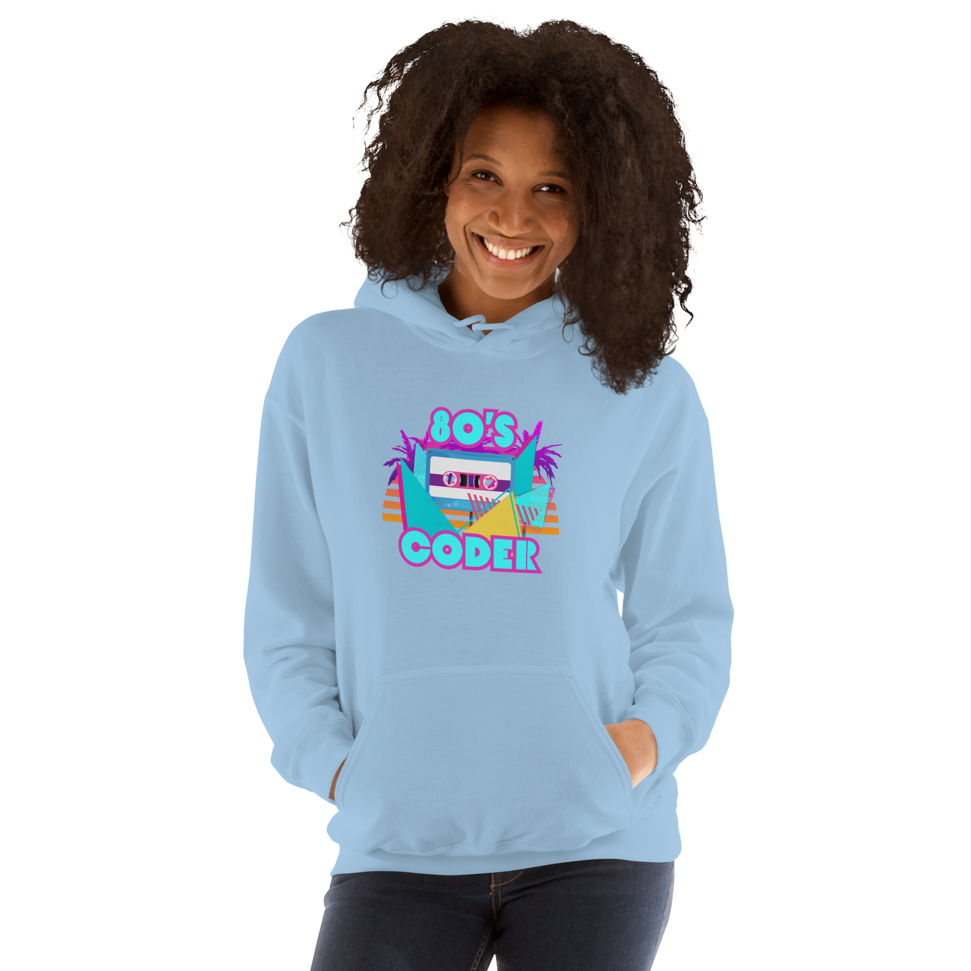 80's Coder Unisex Hoodie